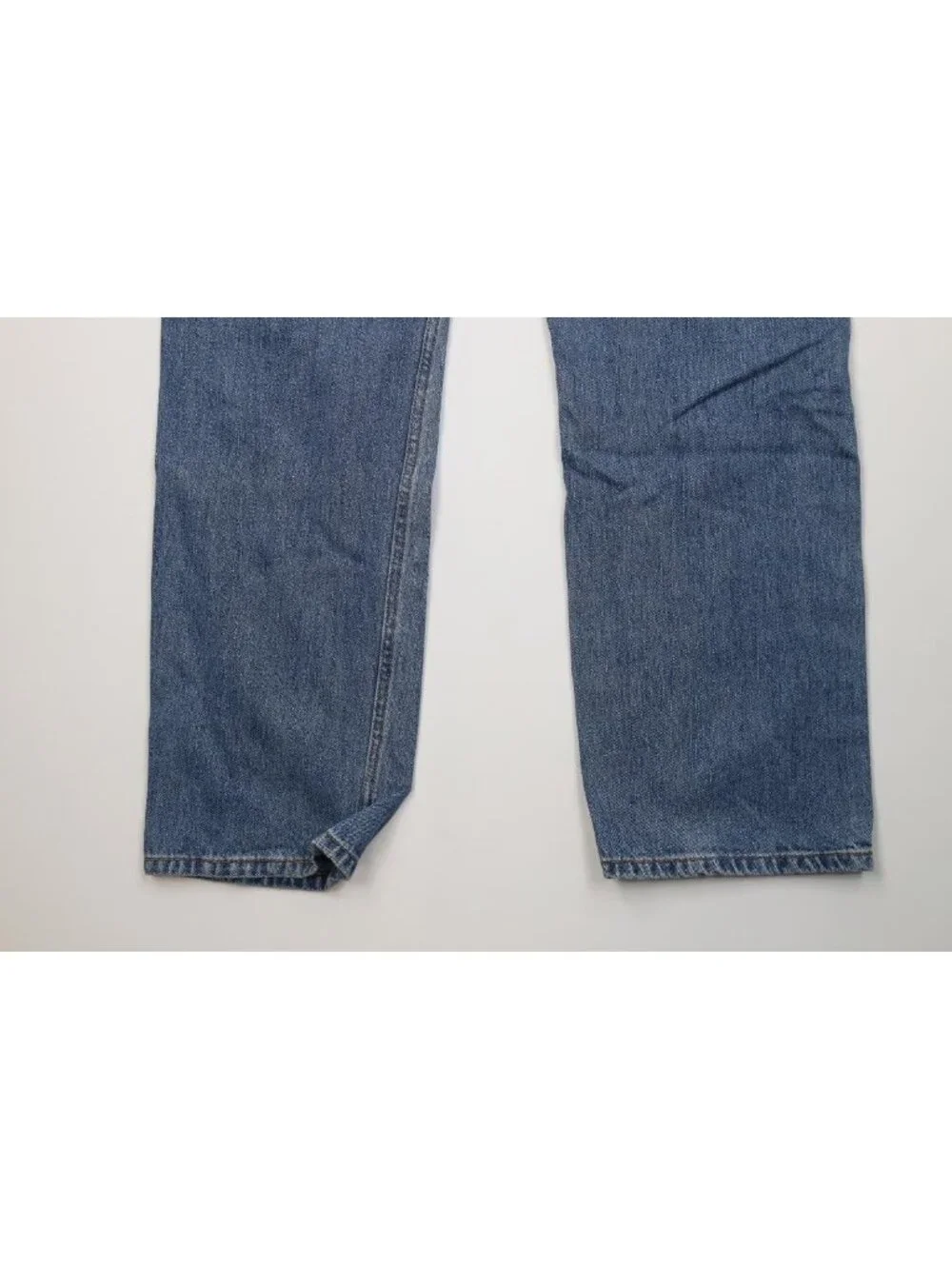 Vintage Y2K Levis 505 Mens 34x30 Faded Regular Straight Leg Denim Jeans Blue